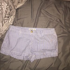 stripped shorts (teen girls)